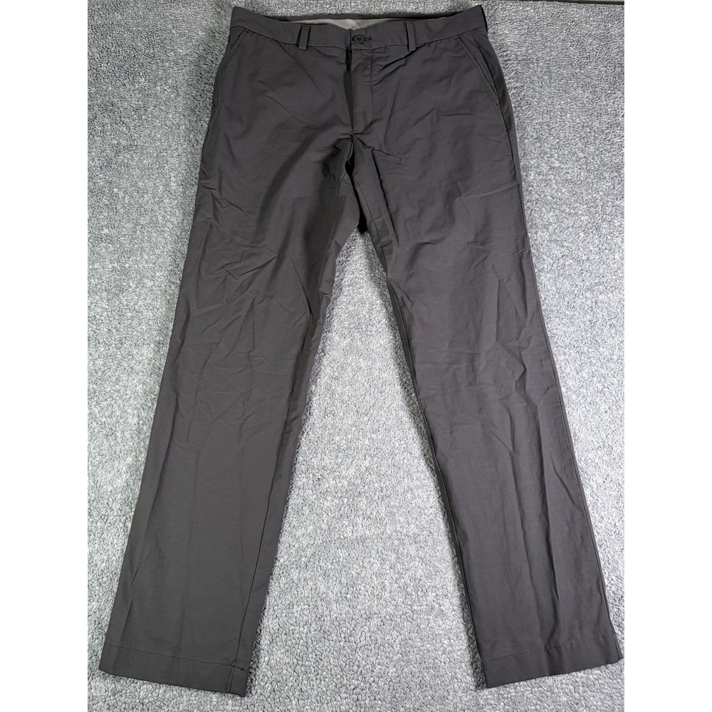 Vineyard Vines Lightweight On-The-Go Performance Pants Mens 35x32 Gray OTG Golf